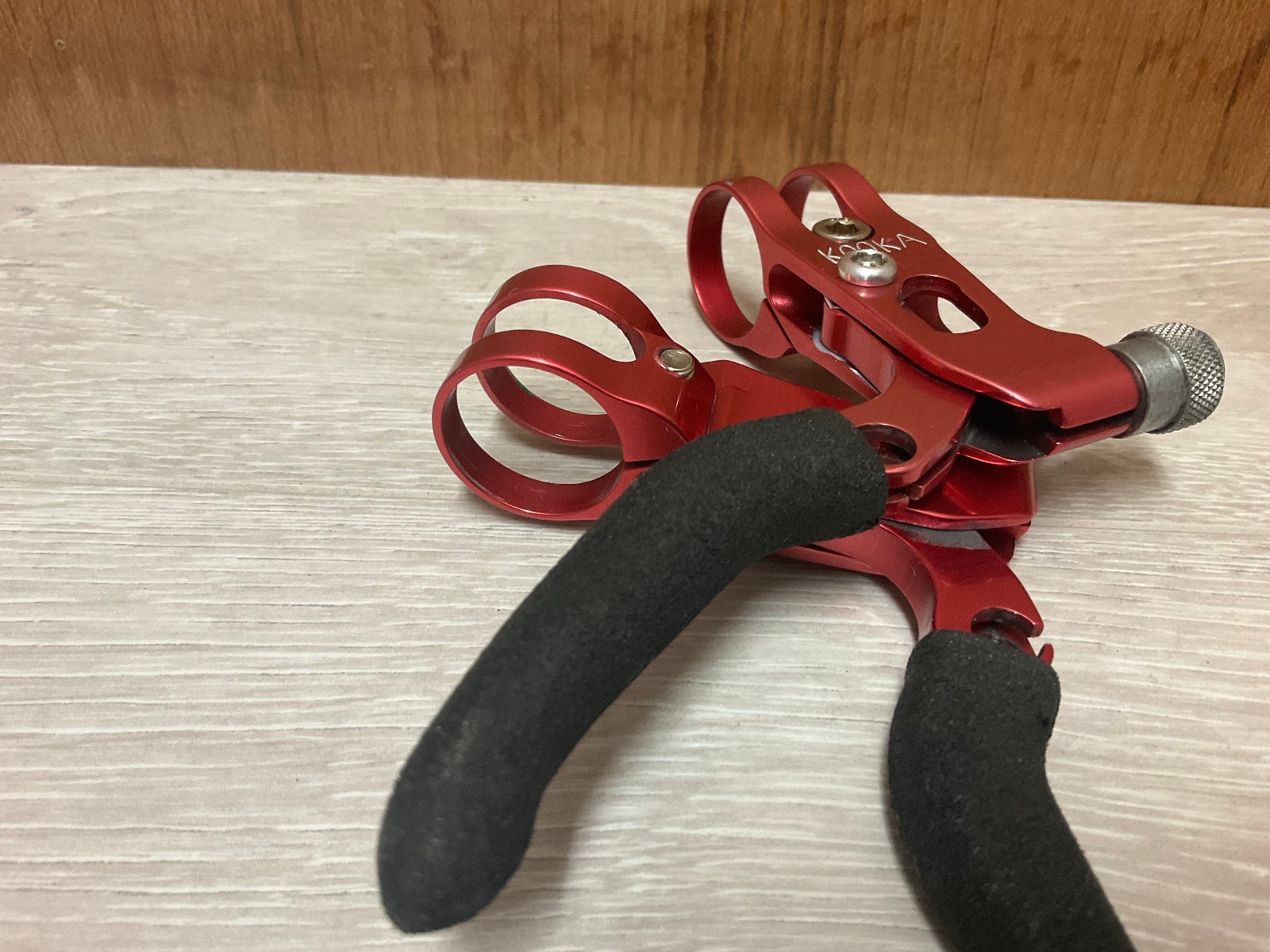 Nice Vintage Kooka Racha Brake Levers MTB Cult Top Low KM CNC Brake Levers Red