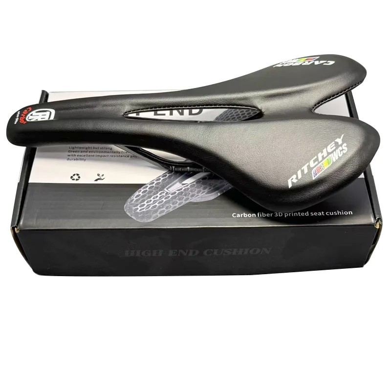 Ritchey Carbon Fiber Leather Saddle Bike Seat