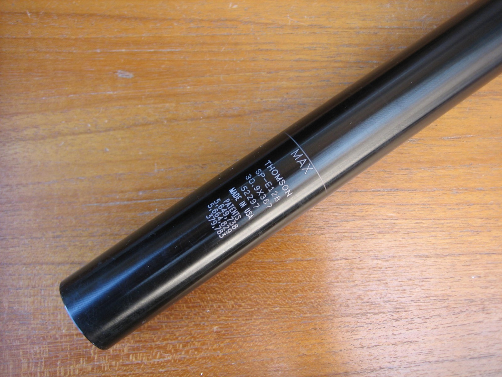 NEW Thomson Masterpiece Zero Offset Seatpost 30.9 x 367mm SP-E128 Road Mountain