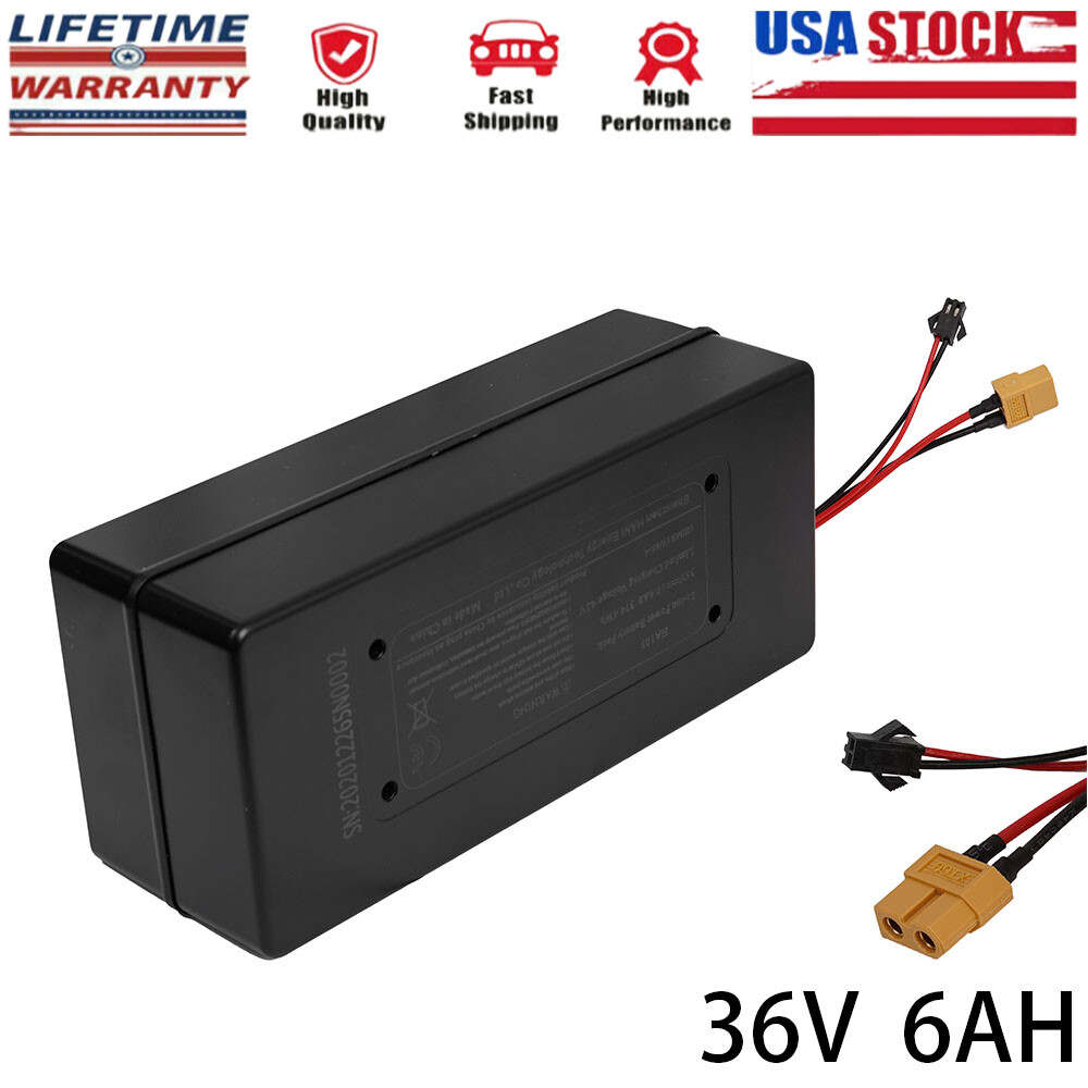 36V 6AH Lithium Ion Li-Ion For Jetson DYU Electric E Bike Bicycle Small Battery