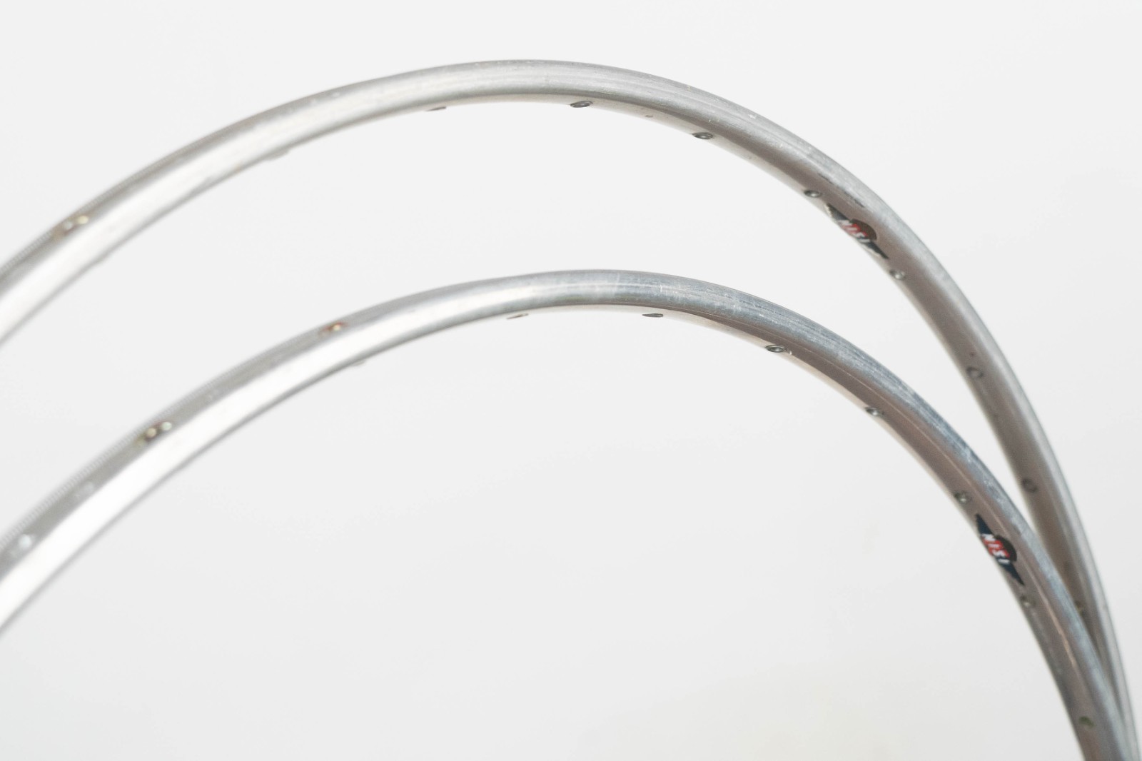 NOS NISI CORSA STRETTO TUBULAR RIMS 28″ 700c 36H VINTAGE ROAD BICYCLE SILVER