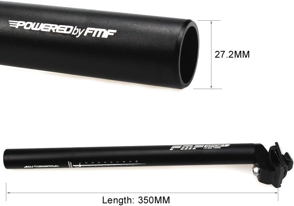 Lightweight 27.2mm Aluminum Seatpost for Mountain Bike Adjustable Length