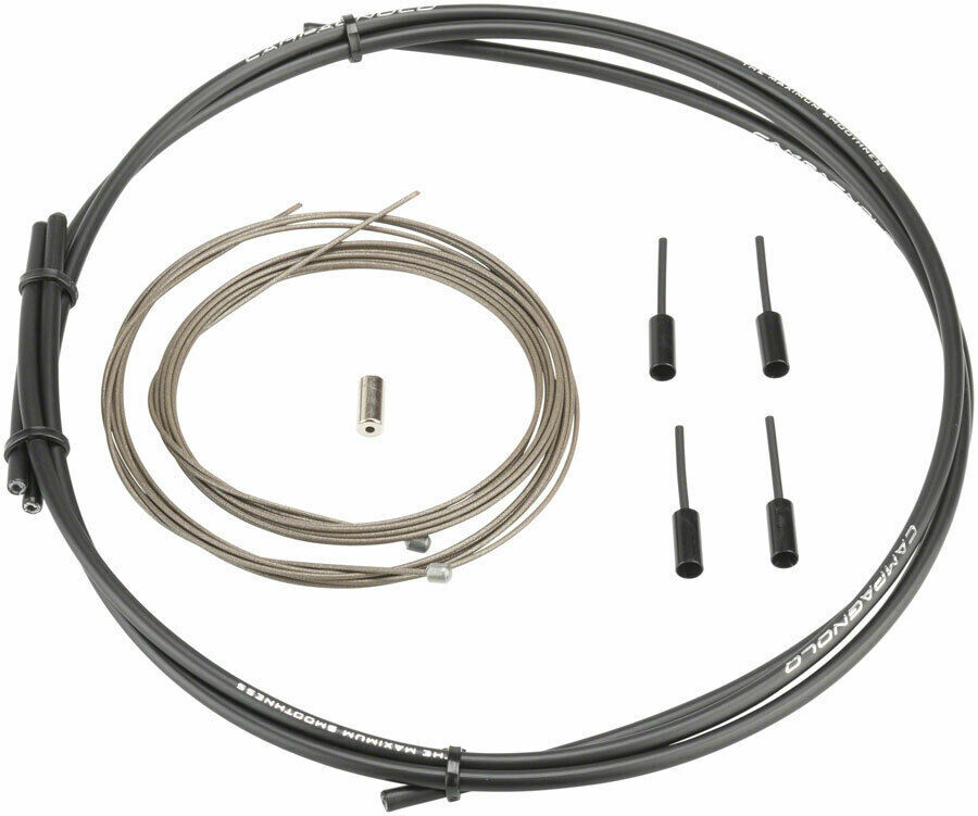 NEW CAMPAGNOLO ErgoPower Maximum Smoothness Cable & Casings Set CG-FRD700 BLACK