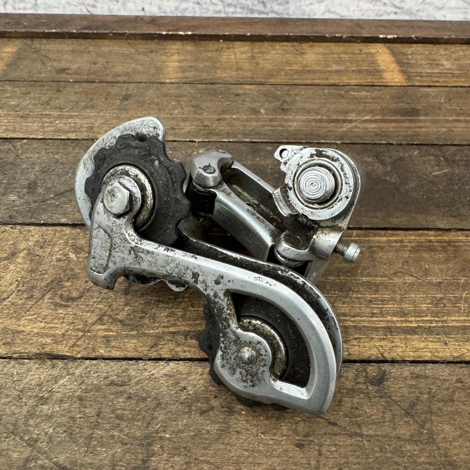 Vintage SunTour Alpha-5000 Rear Derailleur Road Bike Short Cage 275g Silver