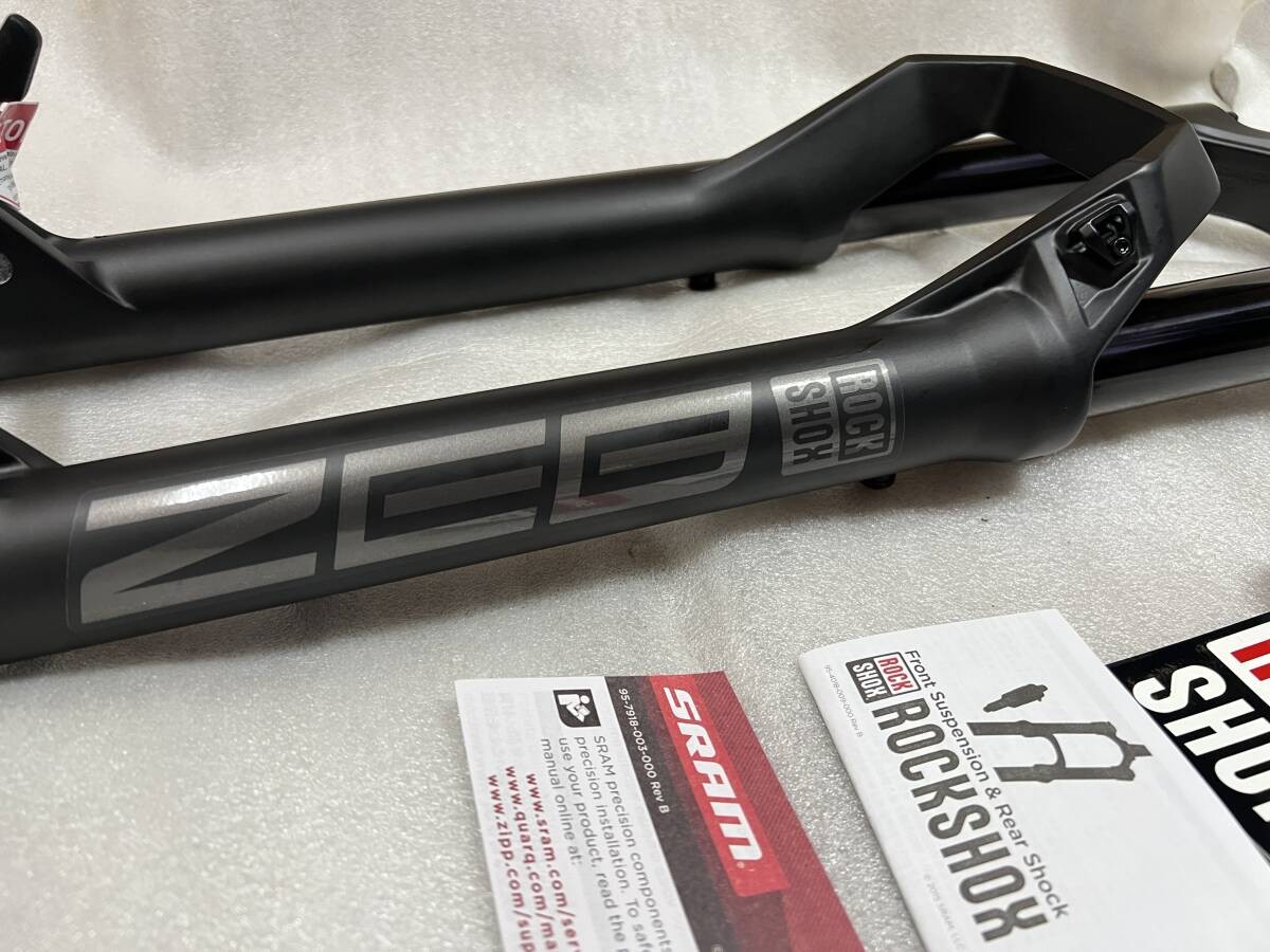 NEW ROCKSHOX ZEB BSE A2 160mm 27.5 Boost 15×110 Fork 38mm Uncut Steerer OEM X