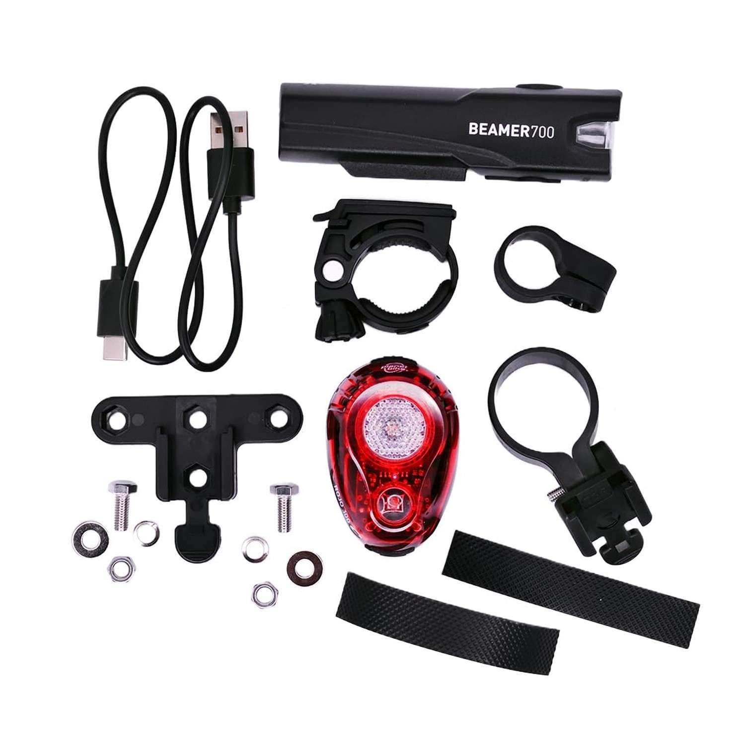 Planet Bike Beamer 700 and Rojo 100 Bike Light Set