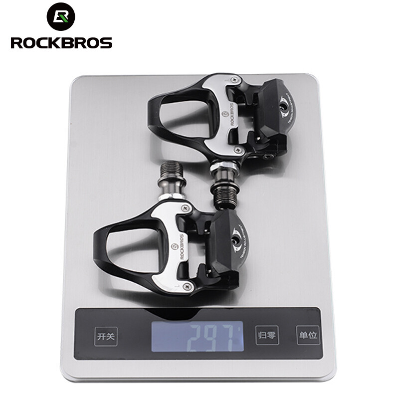 Road Bike Self-lock Pedals with Shimano SPD-SL or Look KEO Cleat 2 Sealed Pedals