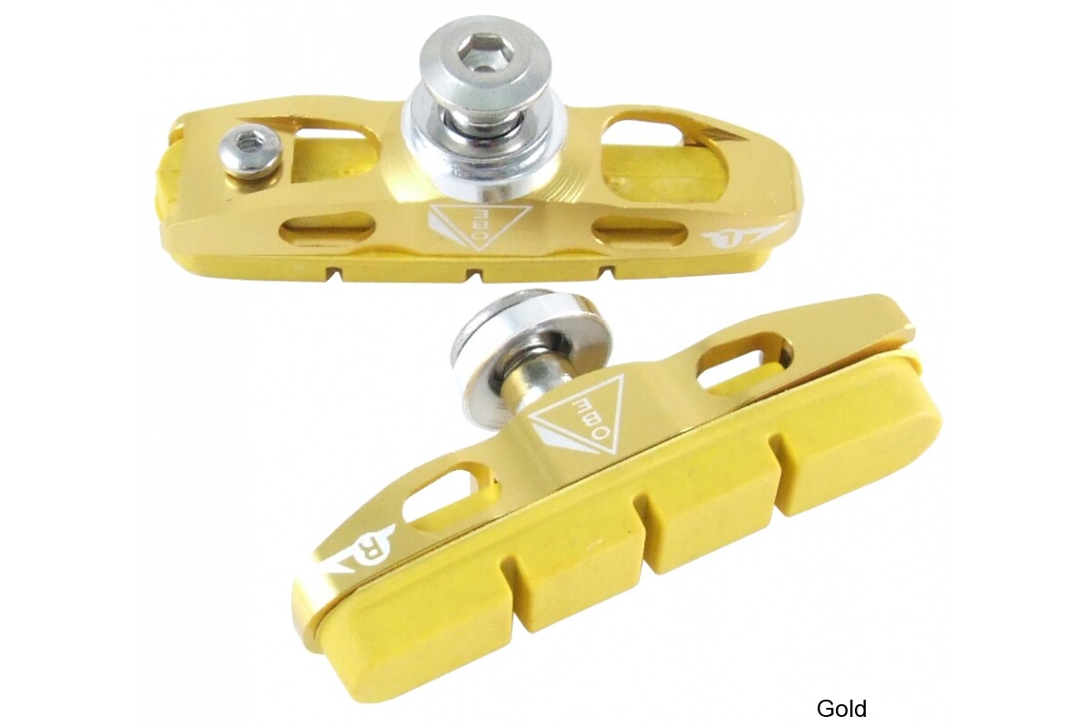 Ultralight Strong Al CNC Cartridge Holder Brake Shoes /Pads for Shimano Dura-Ace