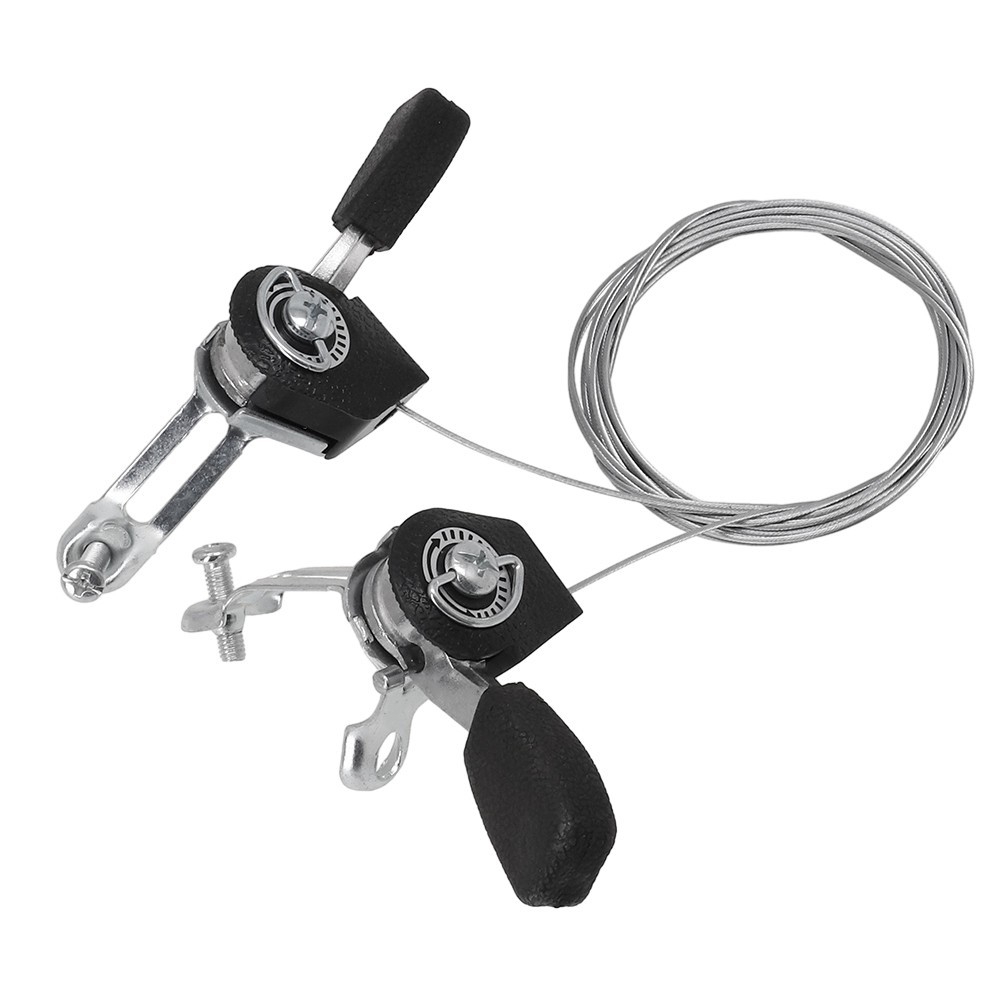 1 Pair Bike Thumb Shifters Shifter Levers Bicycle Derailleur Bike Mountain Bike