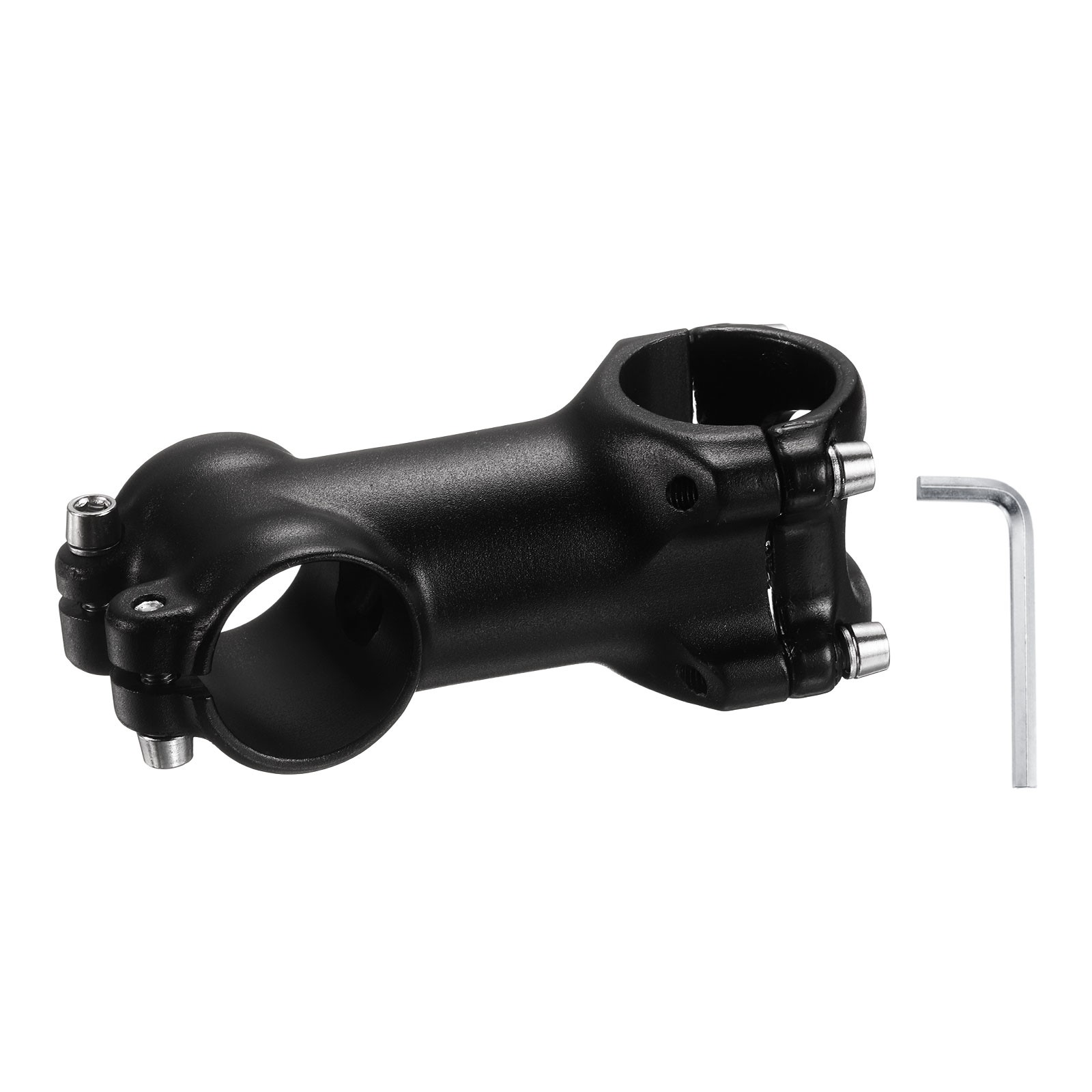 31.8mm Bike Stem 7 Degree 70mm Bicycle Handlebar Stem for MTB, Shiny Silver