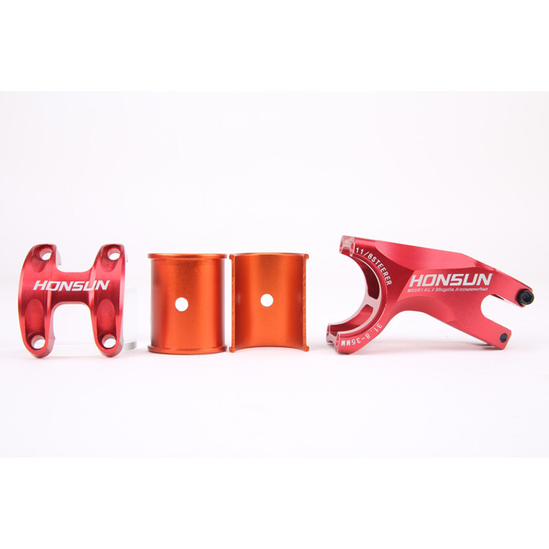 Bicycle Stem -17° CNC Aluminum Alloy Stem MTB XC AM Road Bike Short Stem 70mm