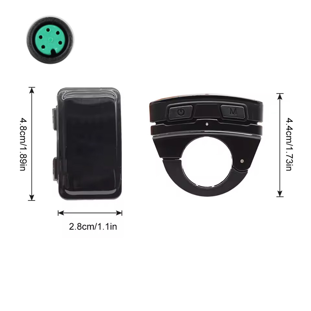DZ04 LCD Display UART Speed Meter For BAFANG Mid Hub Motor BBS01 BBS02 BBSHD US