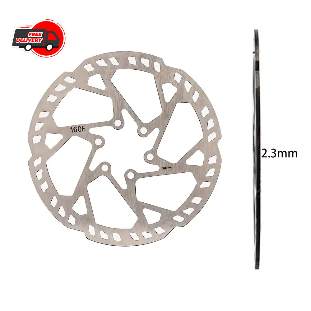 ZTTO 2.3mm Thicken MTB E-Bike Disc Brake Rotor 160/180/203/220mm 6-Bolt