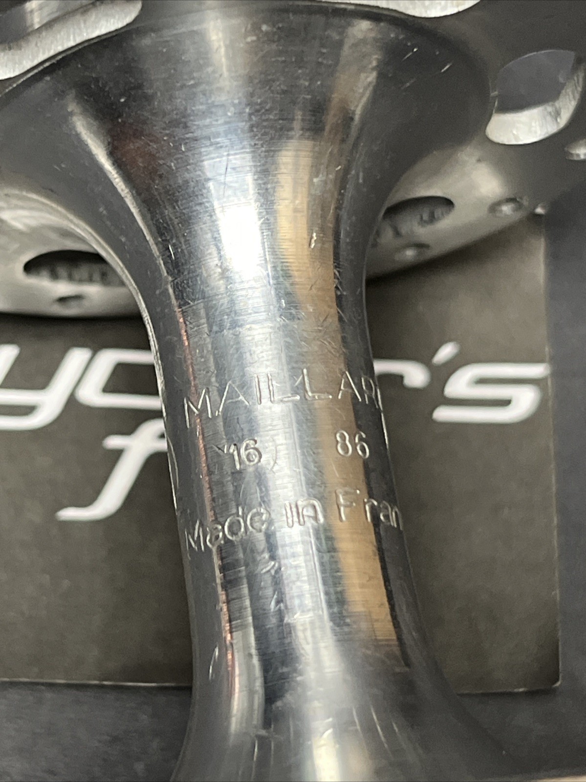 NOS Maillard 36H Single Speed Flip-Flop Track Bike High Flange Rear Hub France