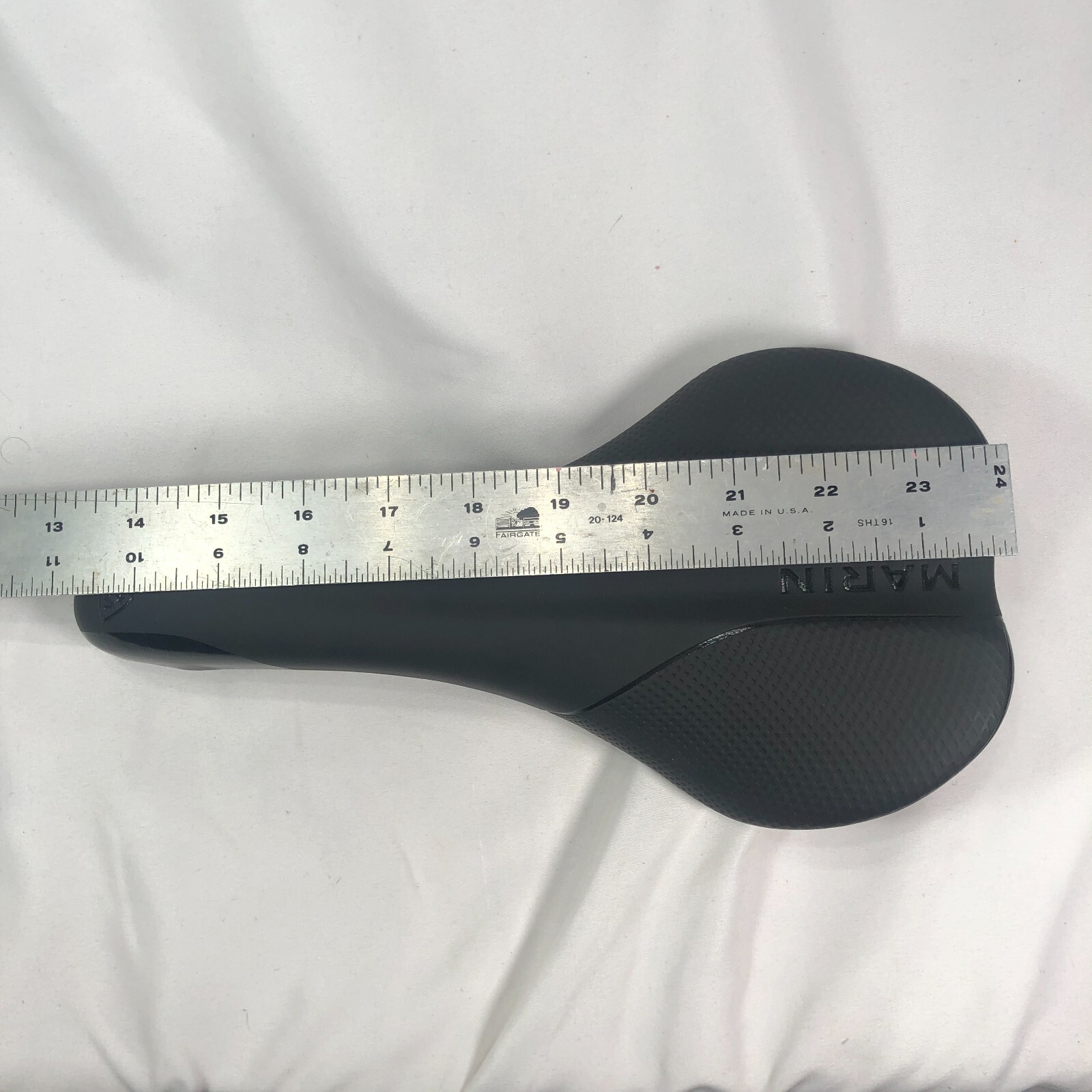 Marin Black Bike Seat Bicycle Saddle For Performance or Leisure Riding Support