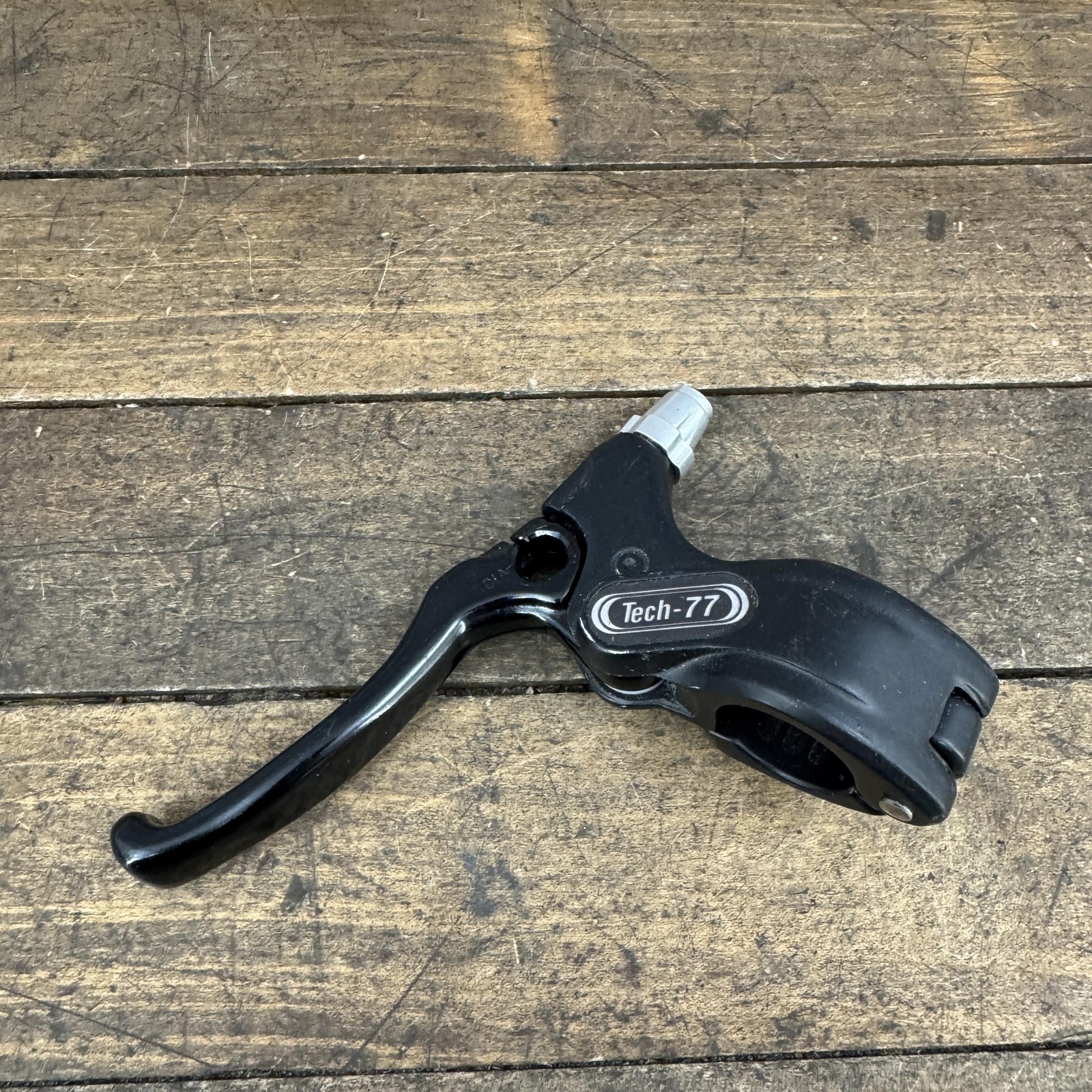 Dia-Compe Tech-77 BMX Brake Lever Left Black 2-Finger 22.2mm Reissue