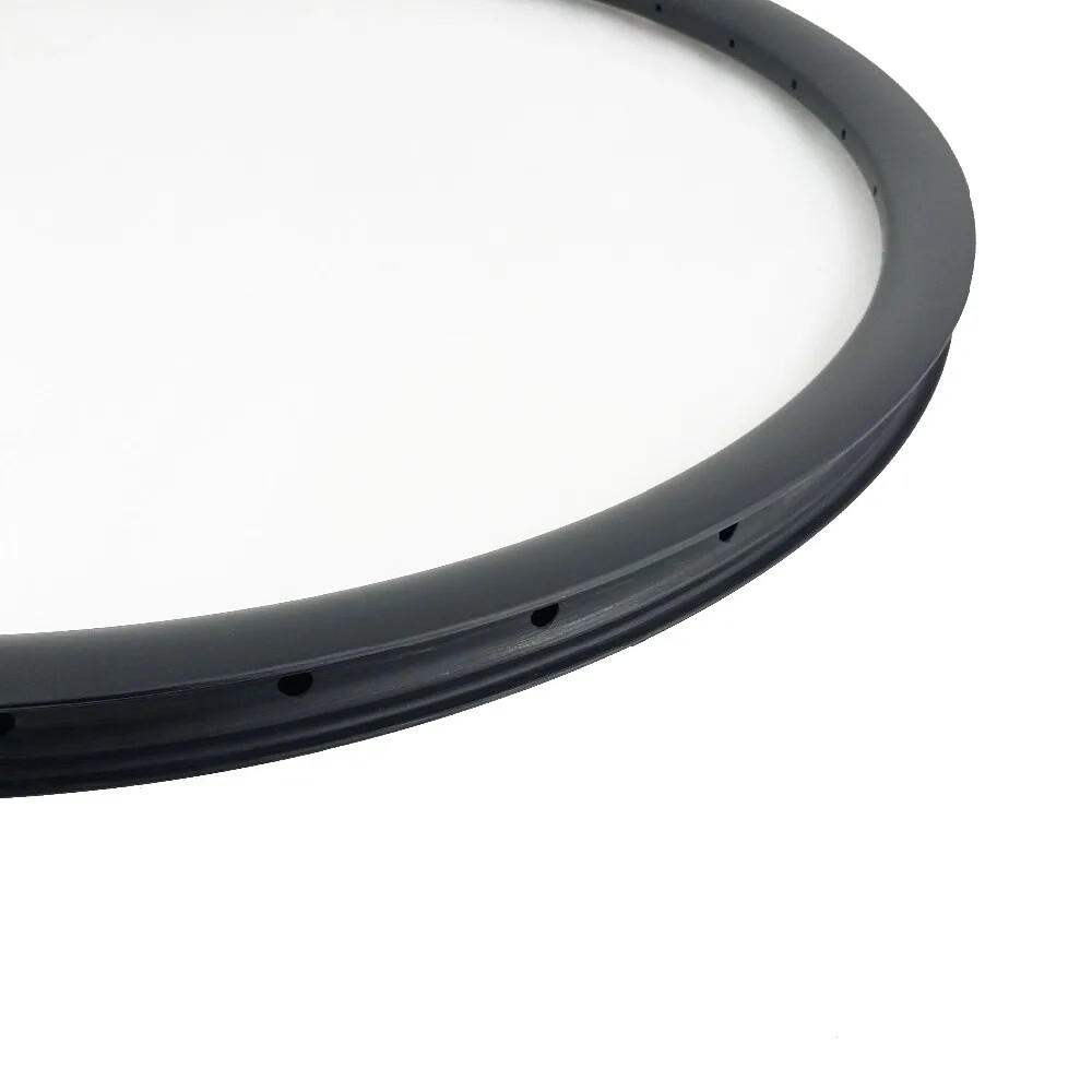 29er MTB XC Bike Clincher Tubeless Carbon Rim Hookless Gravel Wheel 24-32 Holes