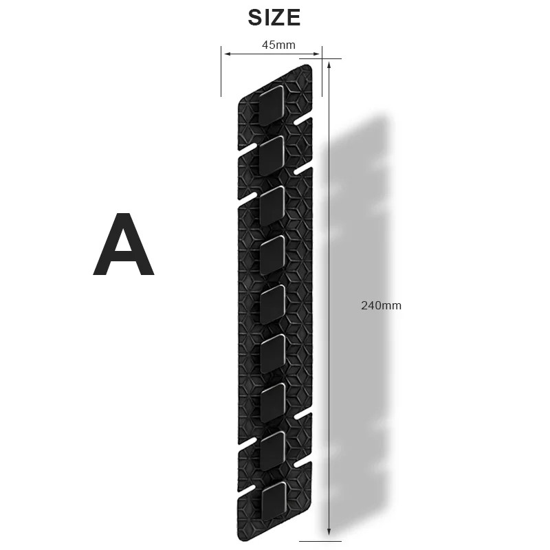 Bicycle Chainstay Protector Pad MTB 3D Silicone Chain Stay Frame Guard for Road
