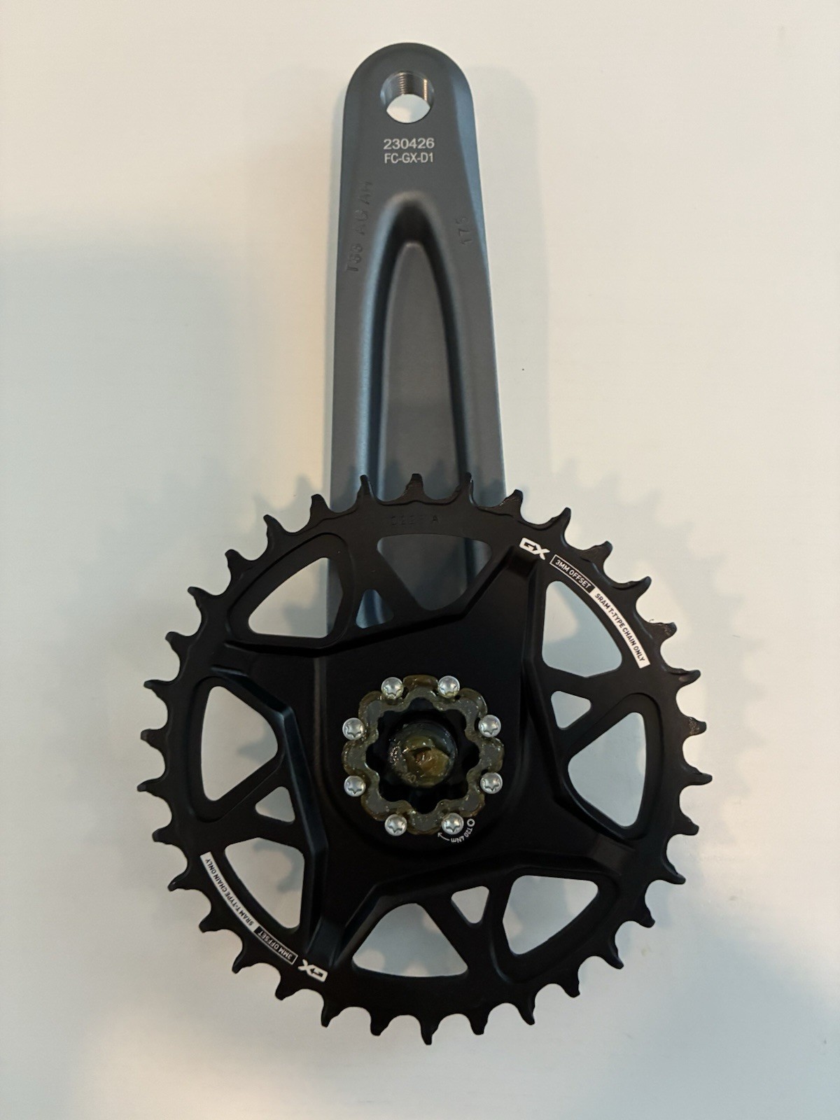 SRAM GX Dub wide crankset