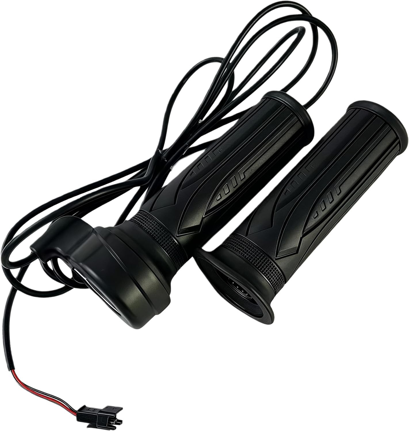 20X Full Twist Throttle Grip（SM Plug） for Ebike 12V-72V, Universal Electric Bike