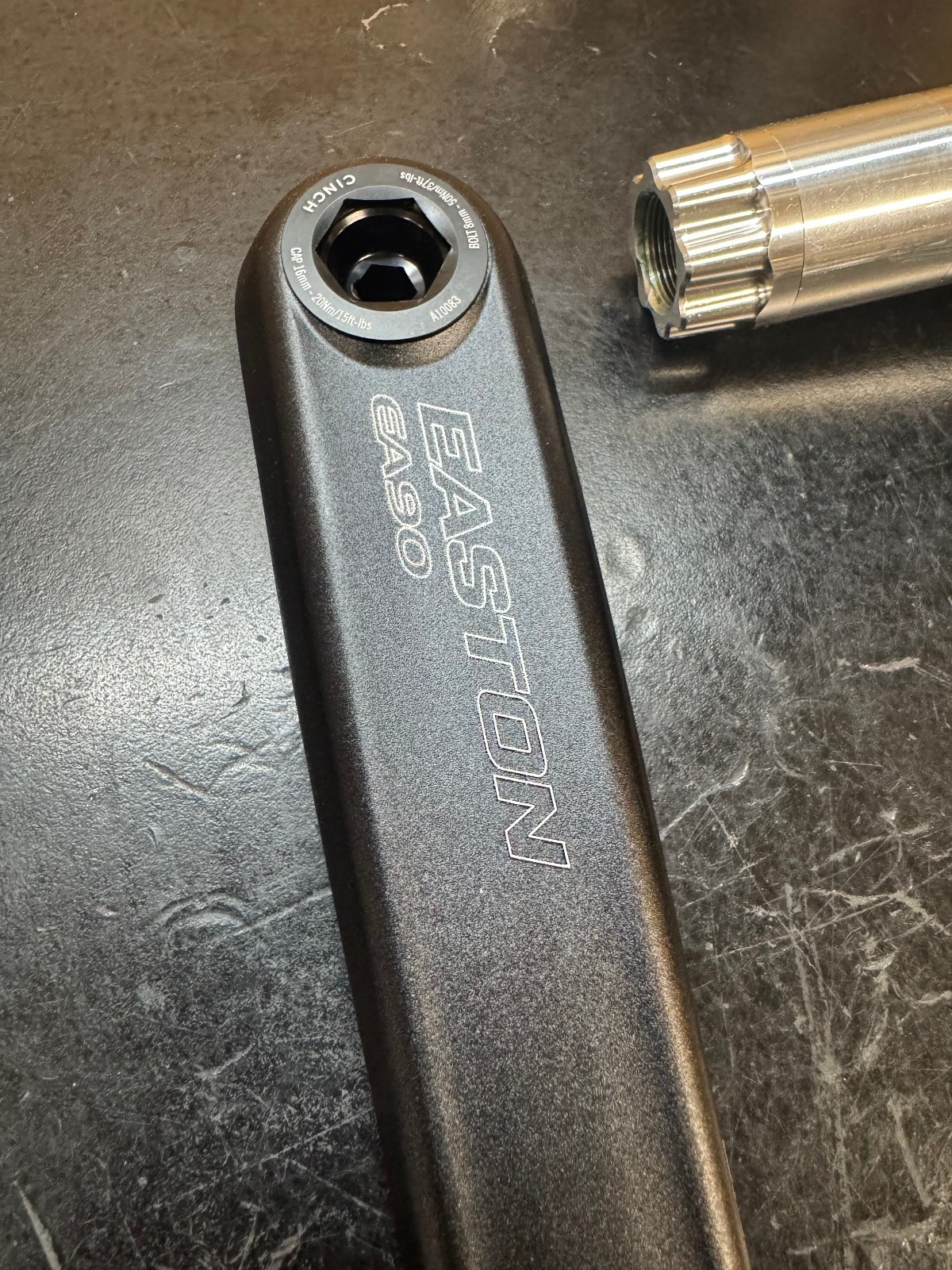 Easton EA90 Crankset 30mm 129mm Spindle Cinch 172mm Length Cinch