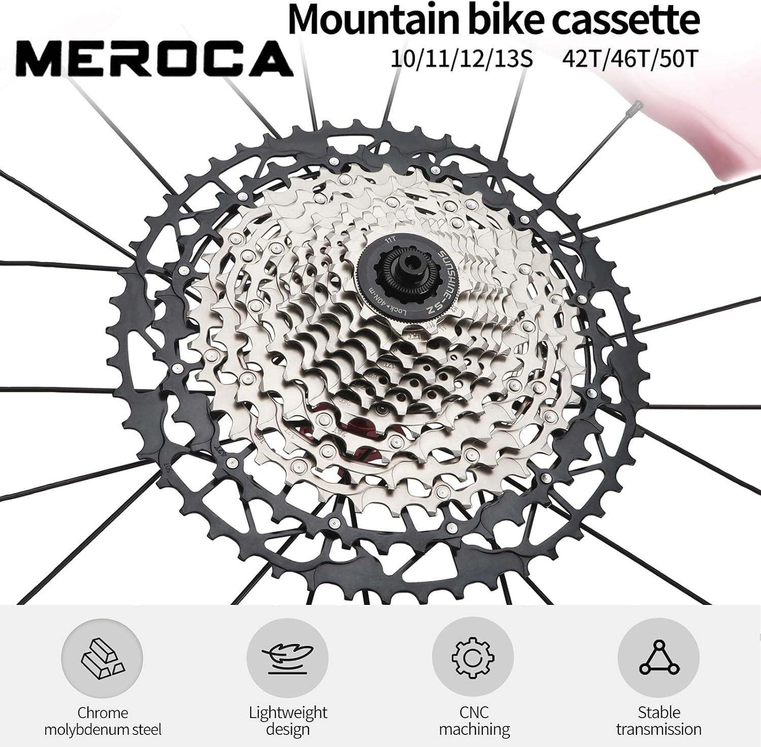 Ultra-Light 11-52T 10/11/12/13 Speed Bike Cassette for Shimano HG Hub