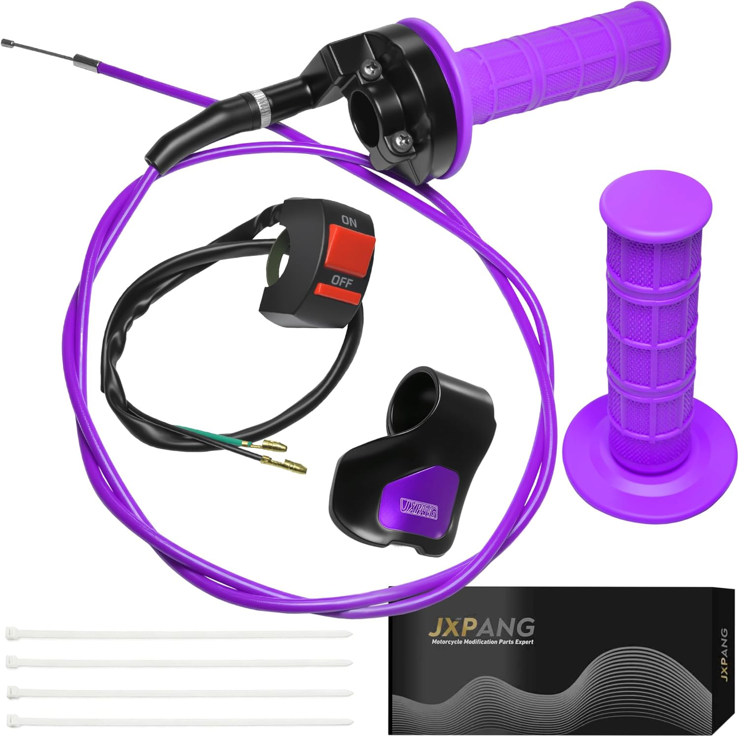 Universal Mini Bike Throttle Assembly&Cable Kit | Direct Replacement for Coleman