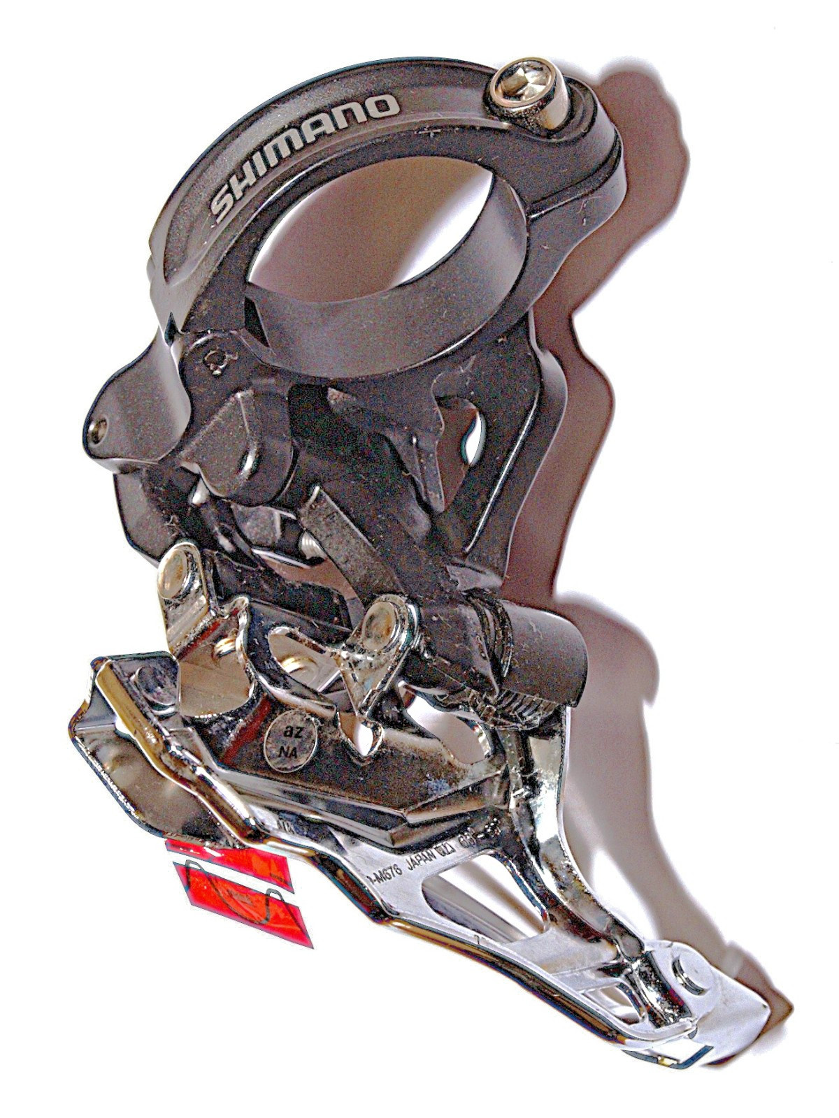 NEW Shimano SLX Dynasys FD-M676 2 x 10-Speed Front Derailleur 34.9mm Clamp