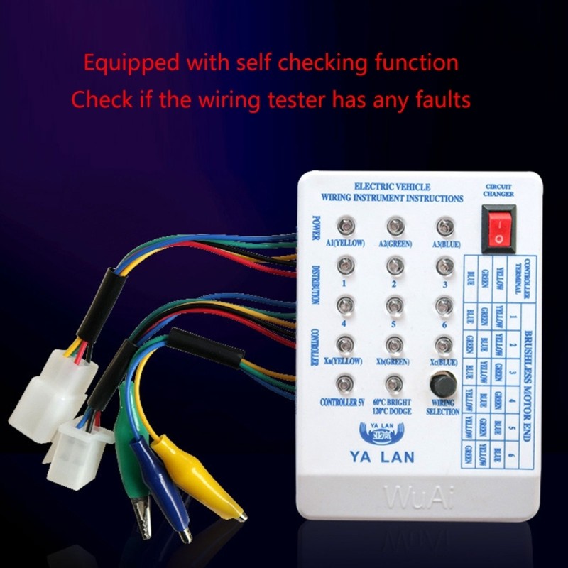 Electromobiles Repair Device Scooter Maintenance Detector 24V/36V/48V/60V/72V