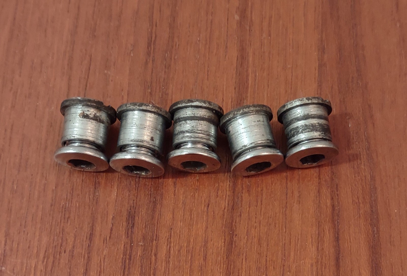 Vintage SR Bike Double Chainring Bolts
