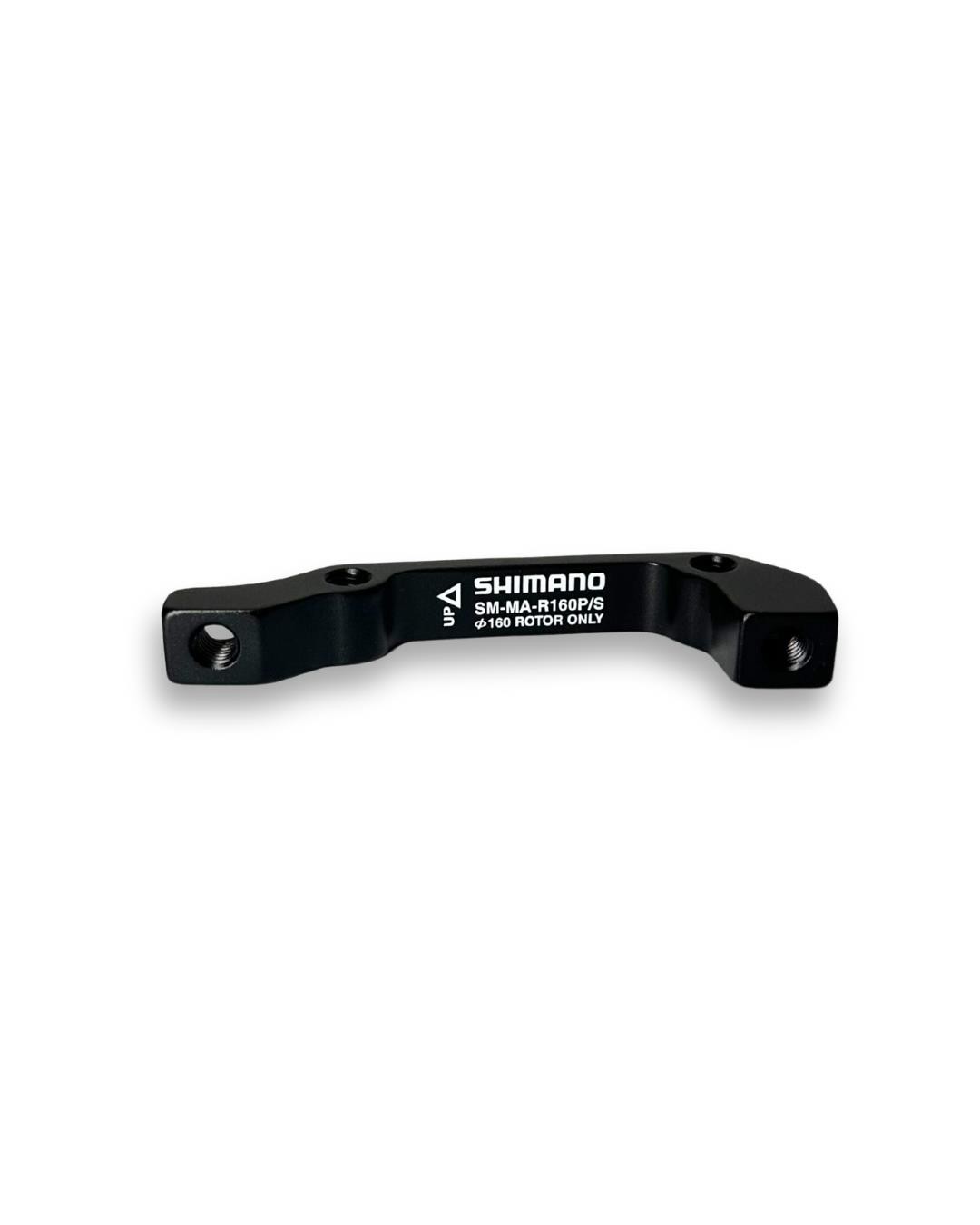 Shimano SM-MA-R160P/S Rear Disc Brake Adapter — IS to POST 160 mm, Black