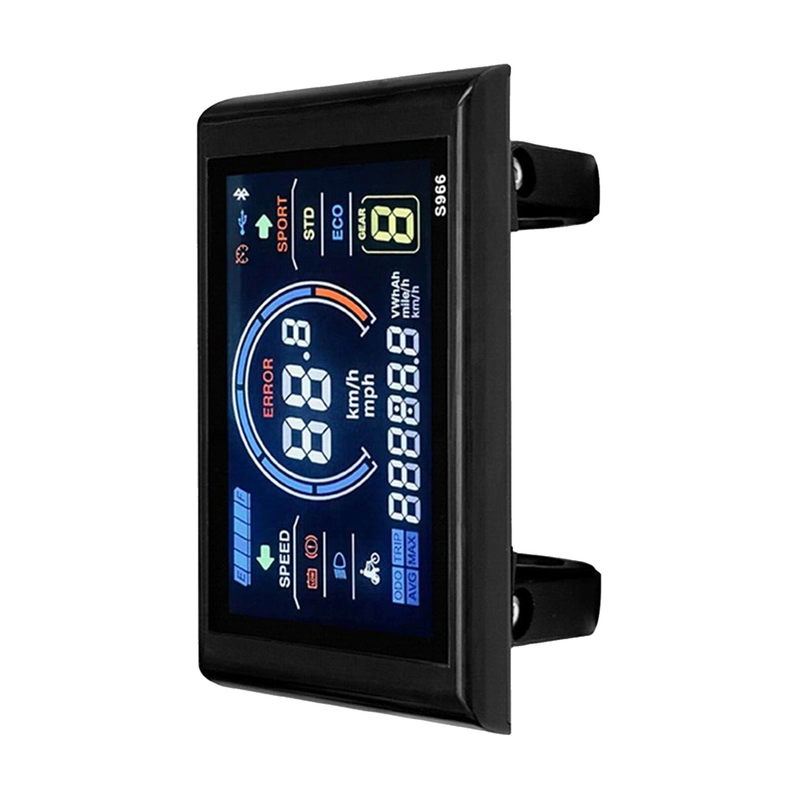 24-72V E-bike Electric LCD-S966 Colorful Display Control Panel Agreement No.2.