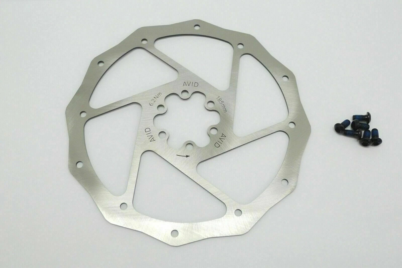 Sram Avid Roundagon 185mm 6-Bolt Disc Brake Rotor