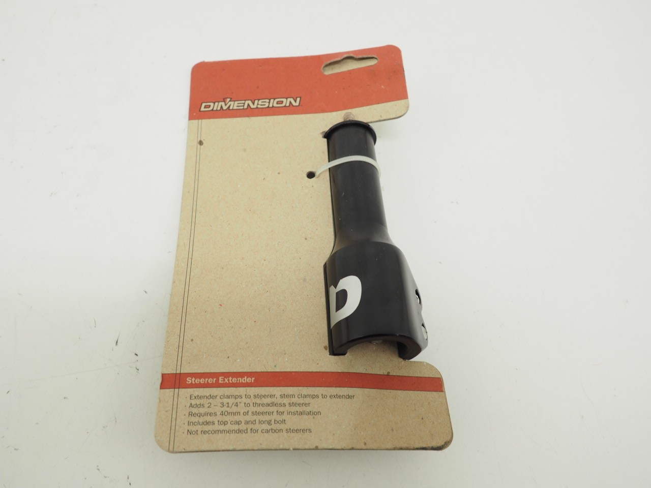 New! Dimension 1 1/8 Threadless Steerer Extender Stem Riser Road Hybrid Bike