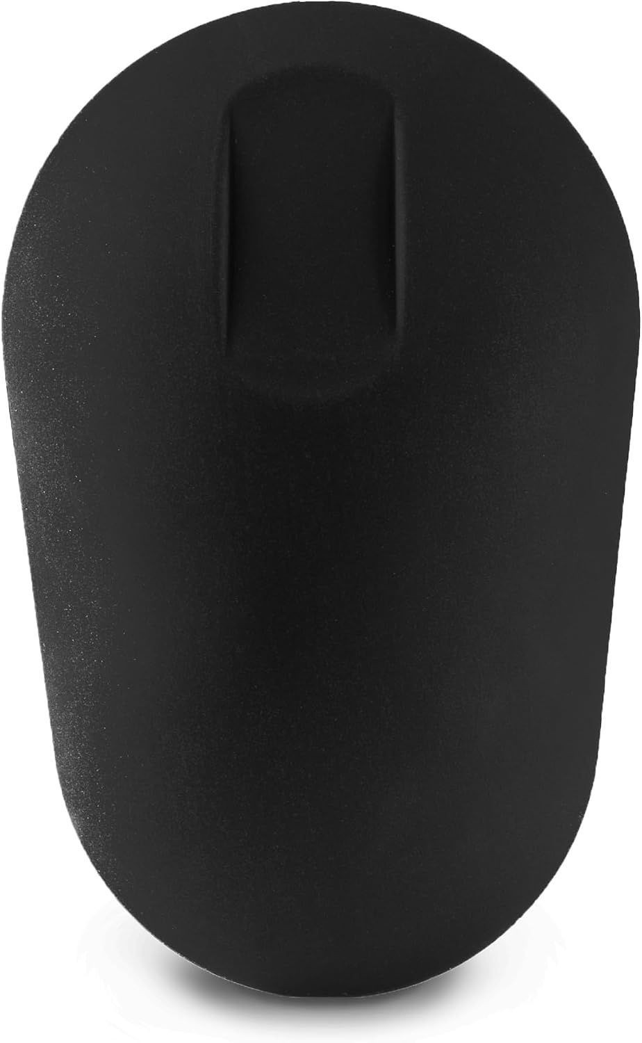PUREKEYS Wireless Medical Mouse, Touch Scroll, Silicone Cover, Black