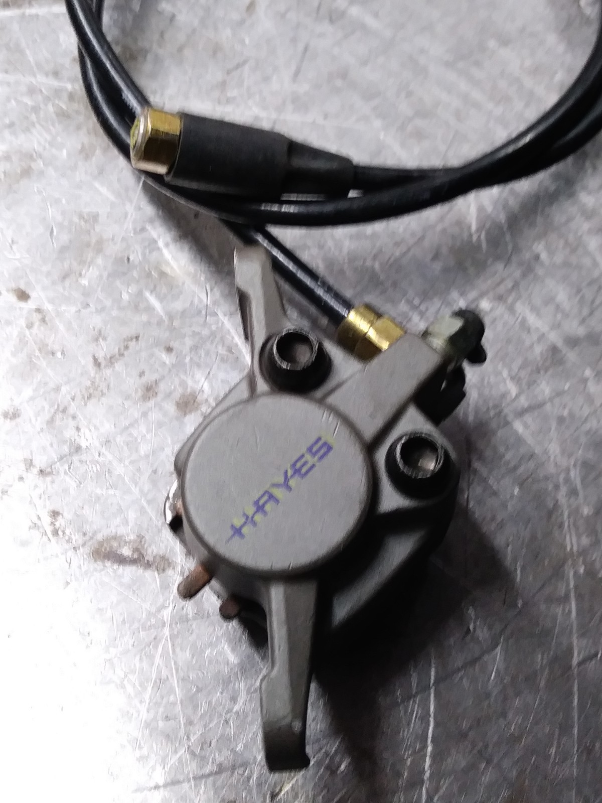 Vintage purple Hayes Mag G1 Hydraulic Disc Brakes Front Rear Left or Right Brake
