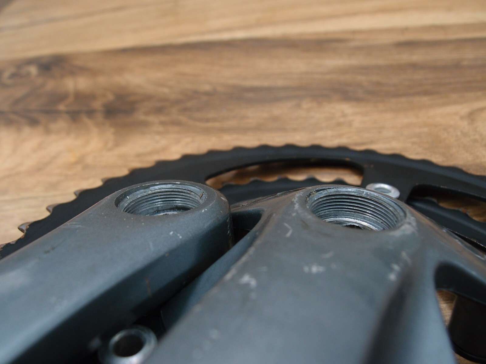 1989 MTB crankset Suntour XC VIA Japan 28/38/48 T 175 mm