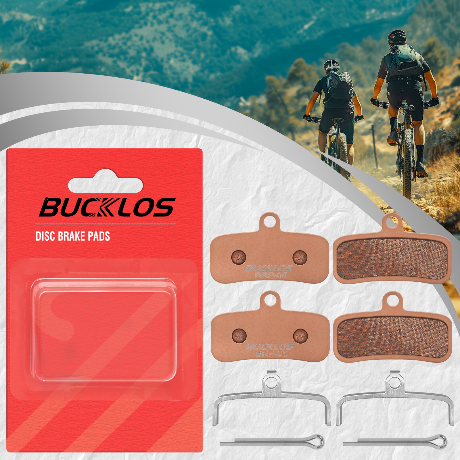 Sintered Metal Brake Pad for Shimano Tektro TRP D01S D03S Saint M8120 M735 HB876
