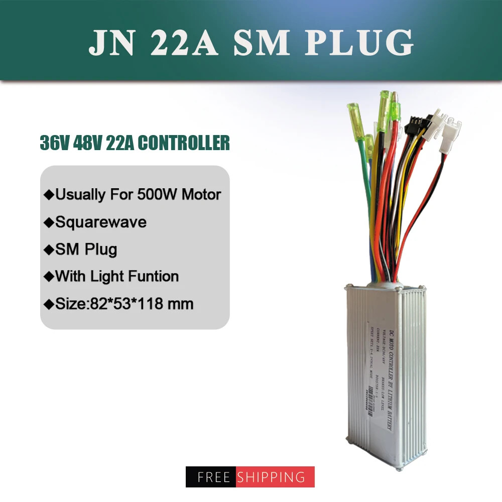 36V 48V 250W 350W 500W 750W 1000W 1500W Ebike Controller with SM WP Connector Us