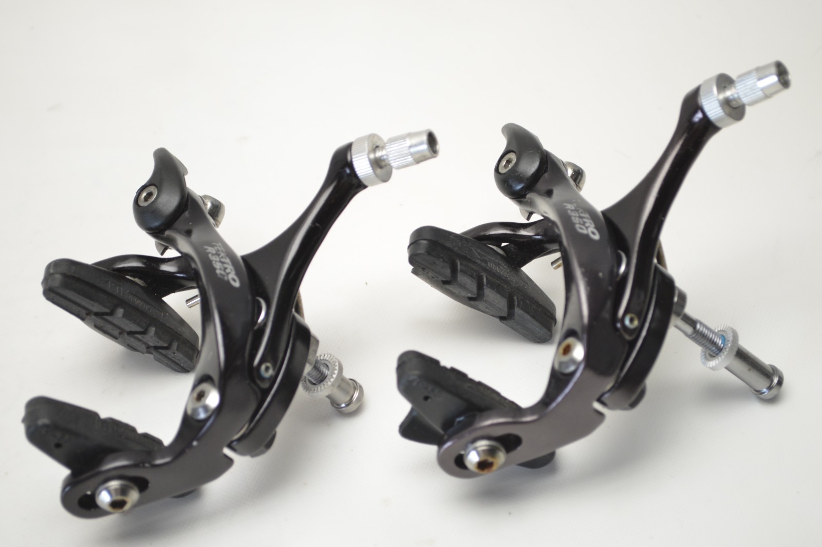 TEKTRO R350 BICYCLE RECESSED DUAL PIVOT SIDE PULL QR BRAKES SET 44 MM CENTER