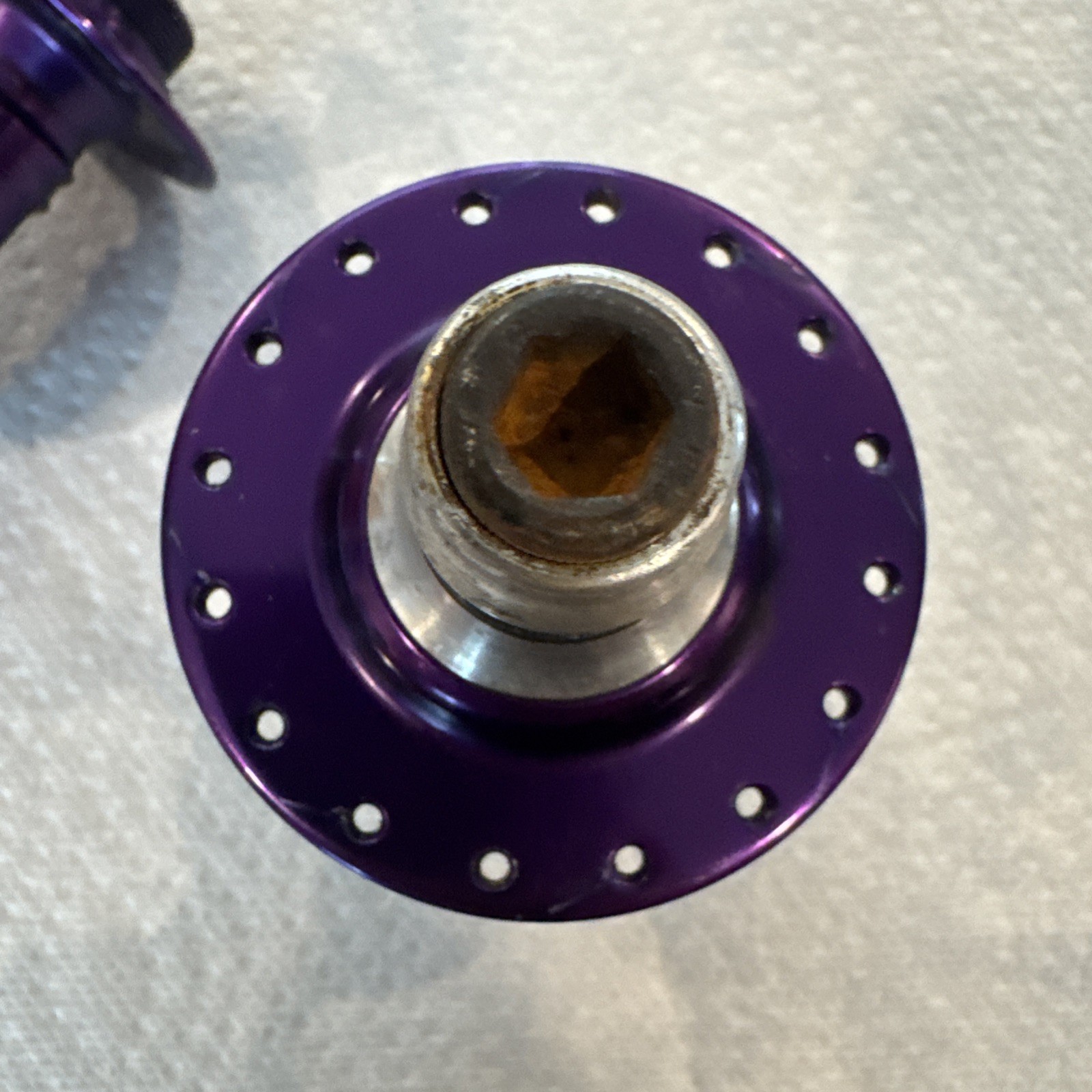 Profile Anodized Purple 32h Hub Set Front / Rear