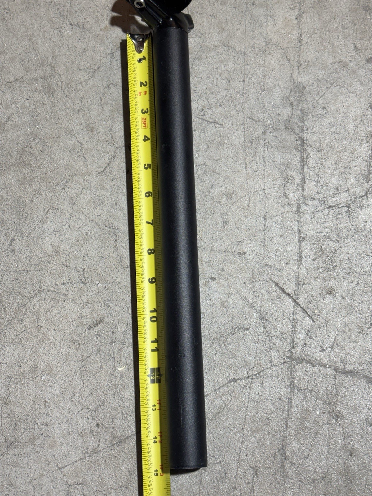 Promax ISO Seat Post Aluminum 10Nm 4inch Minimum Insert 15in Long