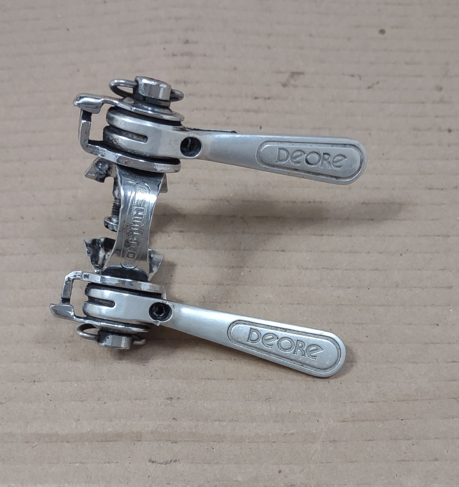 Vintage Bike Shimano Shifters Downtube Deore