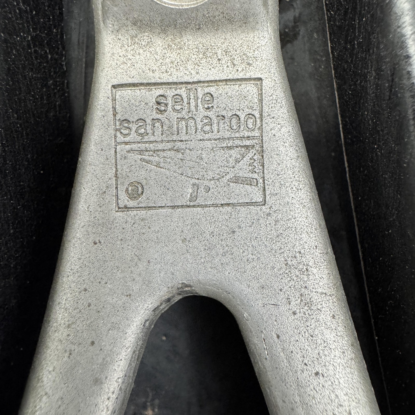 Vintage Selle San Marco Regal Girardi Saddle Seat Black 375g Road MTB Italy