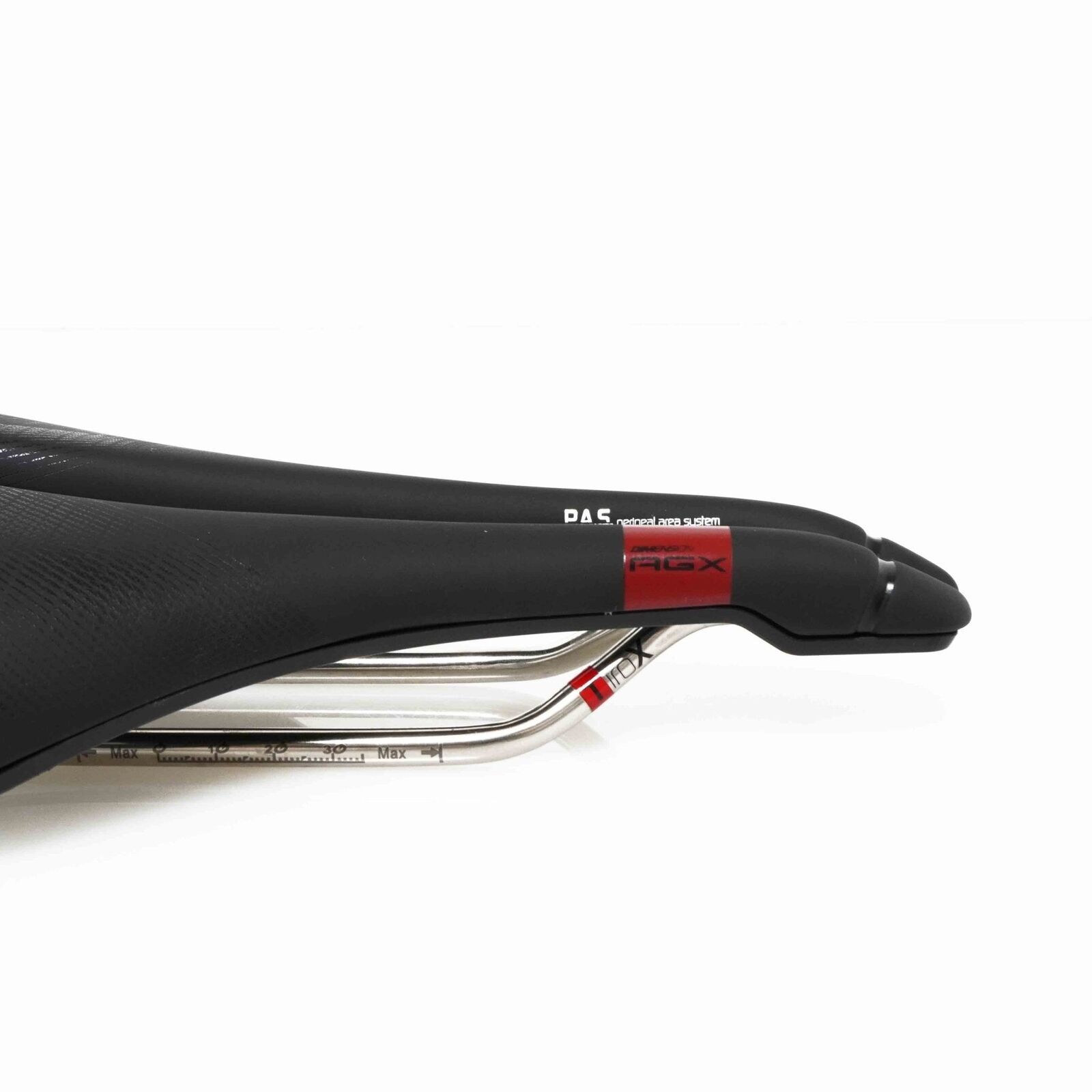 Prologo Dimension AGX 143 Tirox Rail TT / Triathlon / Road Bike Saddle Black