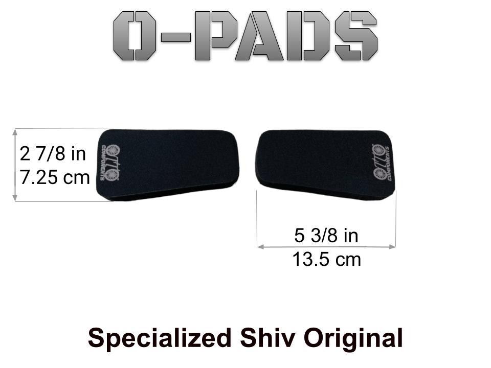 Specialized Shiv Original ’10-13 Armrest Pads & Official Velcro® Aerobars Tri TT