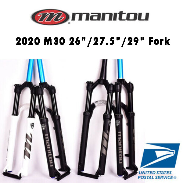 Manitou M30 Markhor 26″ 27.5″ 29″ Air Suspension Fork Manual Remote 9mm QR