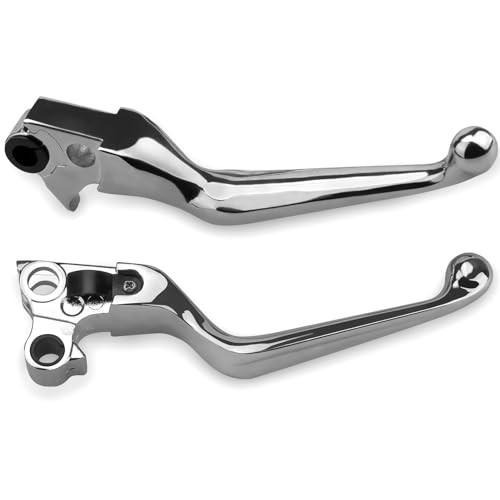 Chrome Silver Brake Clutch Lever Hand Levers Compatible with Harley Sportster
