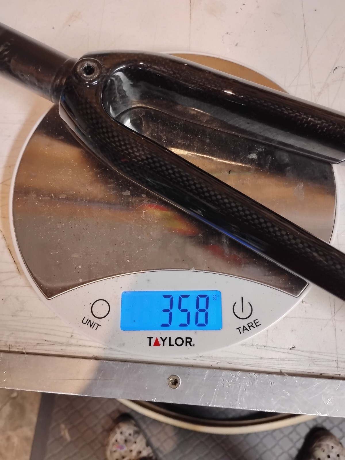Easton EC90 SL Superlite Carbon Fiber Fork, NOS 300mm Steerer. New! 358g