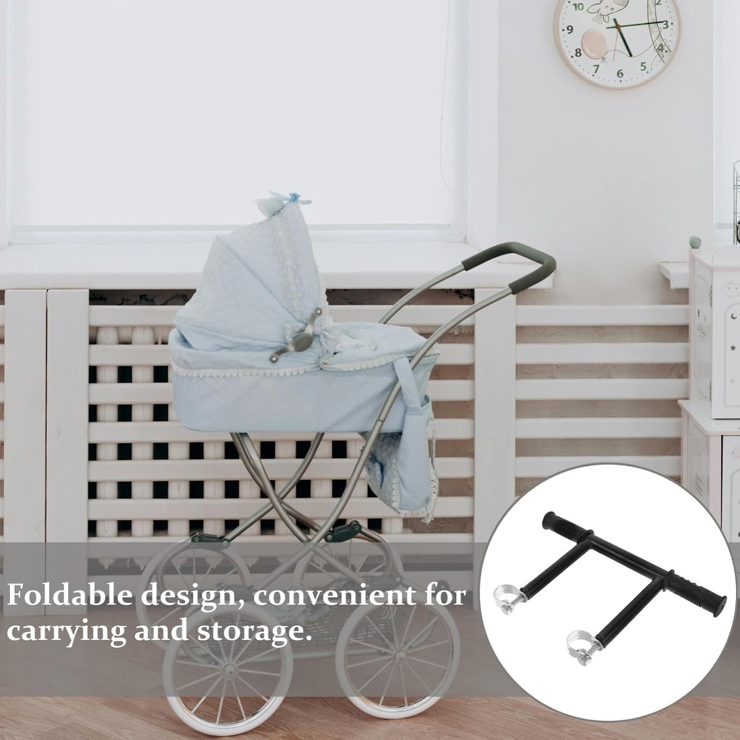 ABOOFAN Cart Handrails Luggage Handle Extender Mountain Bike Handlebar Bracket B